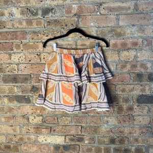 Devotion Twins ruffle mini skirt, size S, never been worn